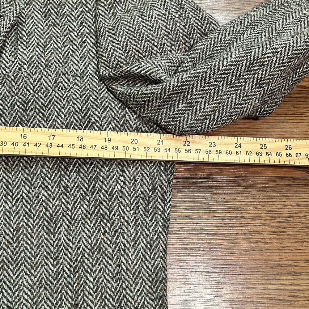 Christopher Dawes Harris Tweed Hunting Shooting Wool Jacket Blazer Mens 42 Reg - Picture 11 of 16